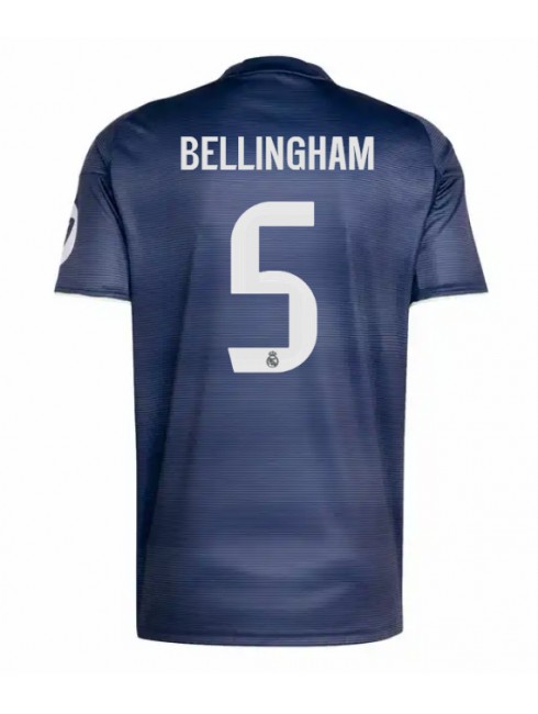 Real Madrid Jude Bellingham #5 Replika Borta Kläder 2025-26 Kortärmad Real Madrid Jude Bellingham #5 Replika Borta Kläder 2025-26 Kortärmad